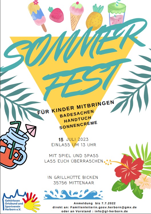 Sommerfest 15 Juli