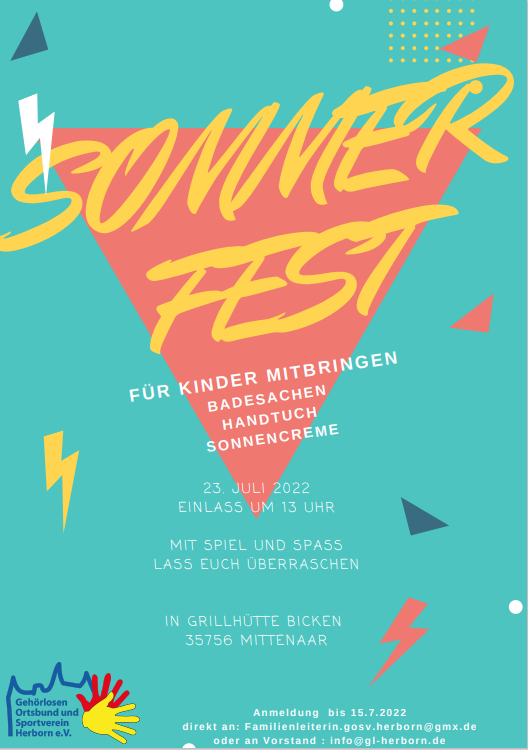 Sommerfest Juli