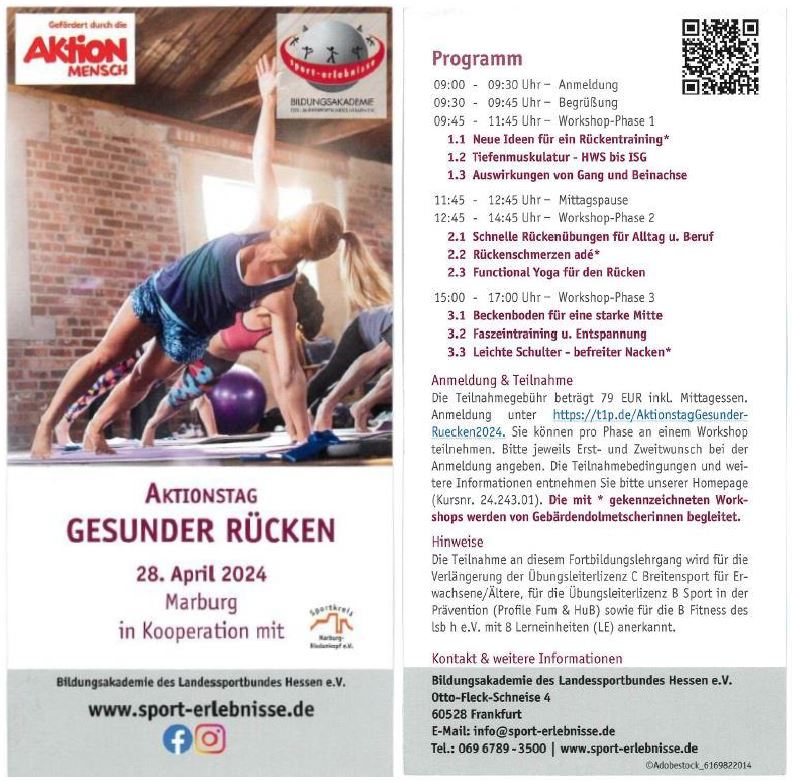 2024 04 28 Aktionstag GESUNDER RÜCKEN